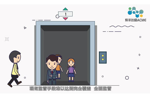 電梯安全動(dòng)畫(huà)宣傳視頻